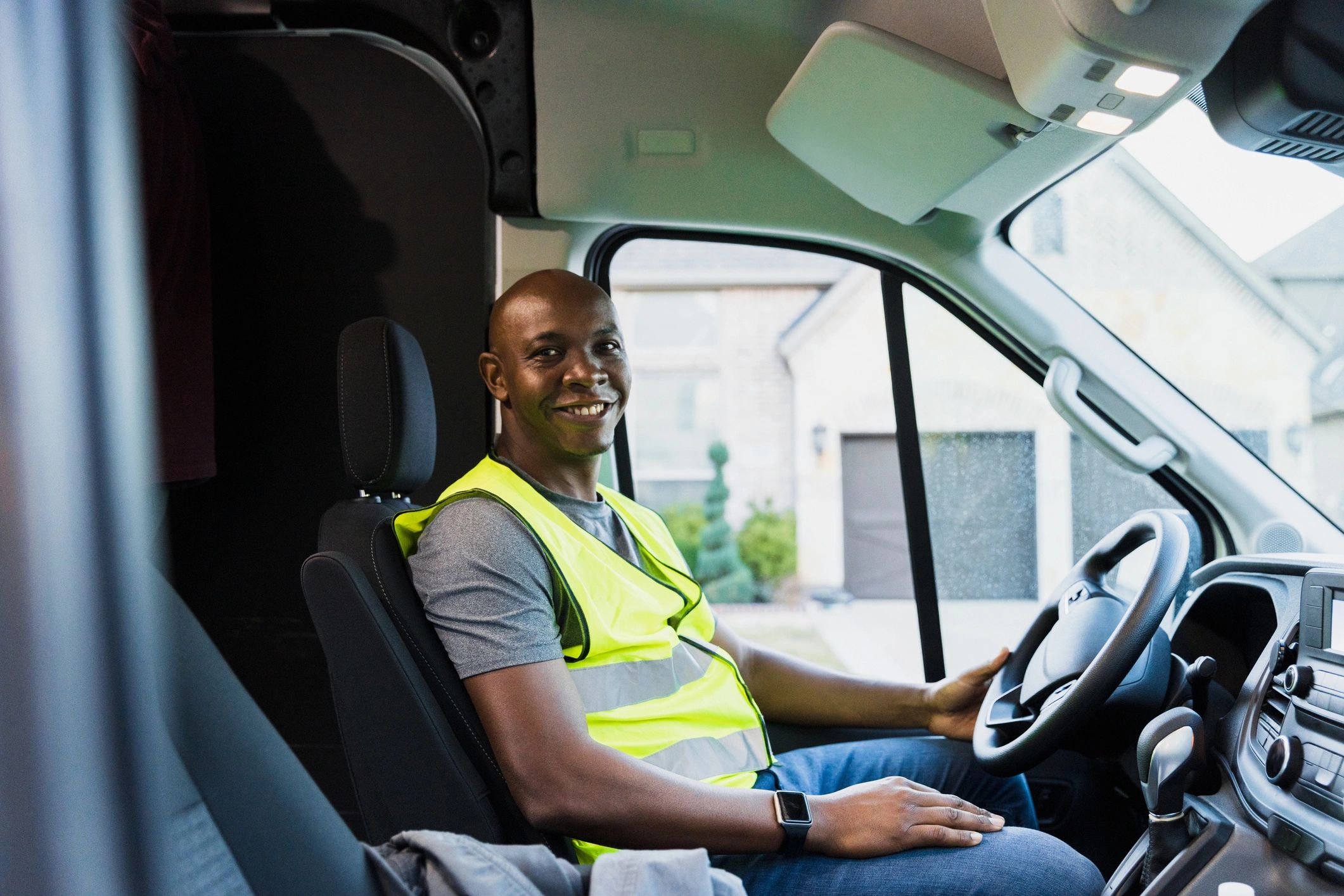 cargo delivery logistics Christian driver