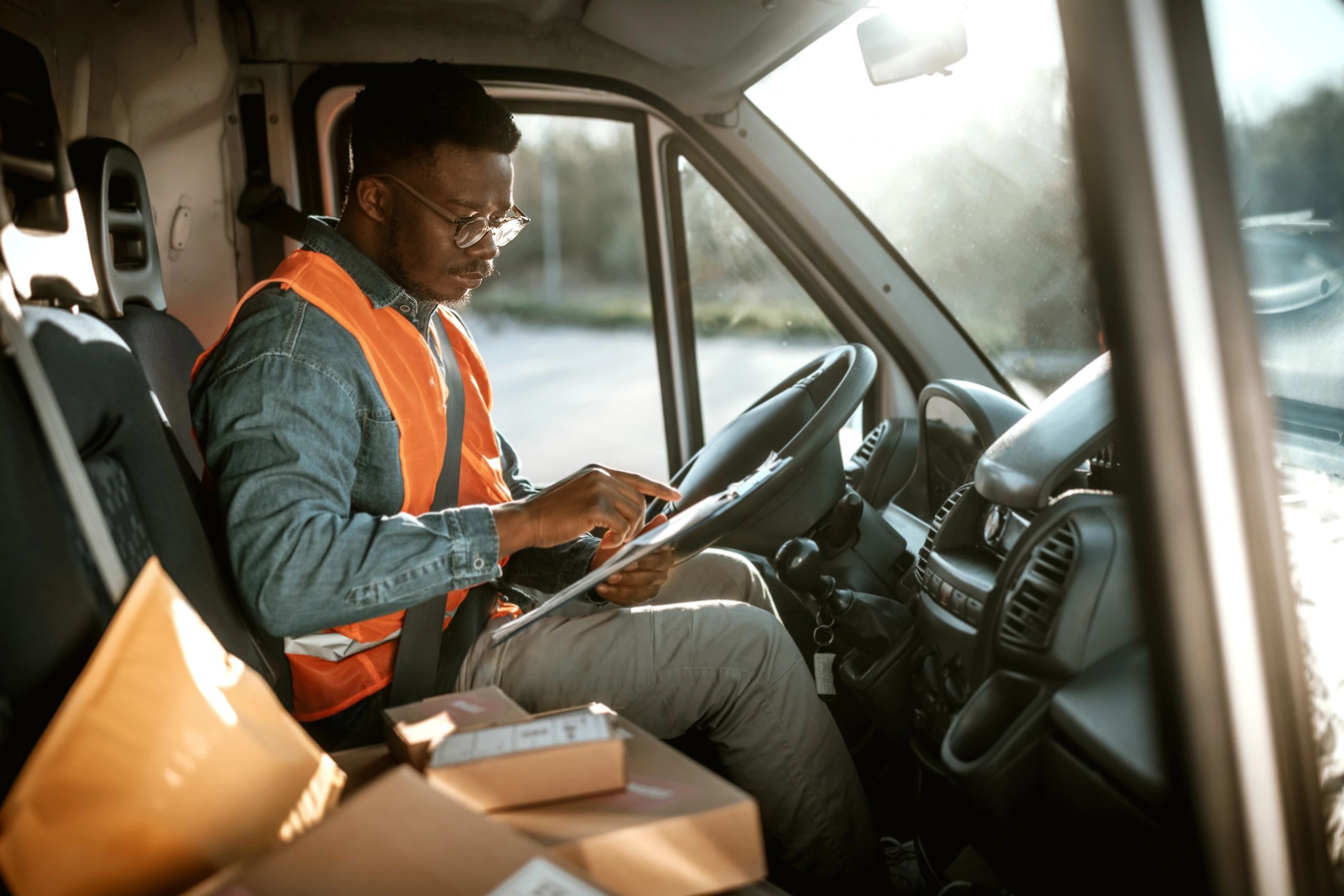 cargo delivery logistics Christian driver